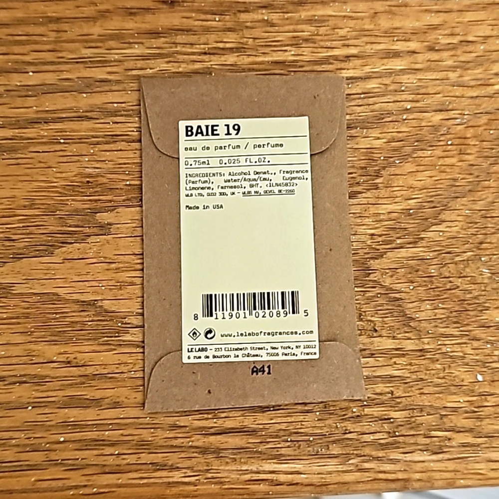 LE LABO BAIE 19